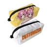 Custom Sublimation Printed Eco-friendly Nylon Zipper Closure Large Capacity Cosmetic Bag Makeup Pouch Travel Gift OEM Supplier