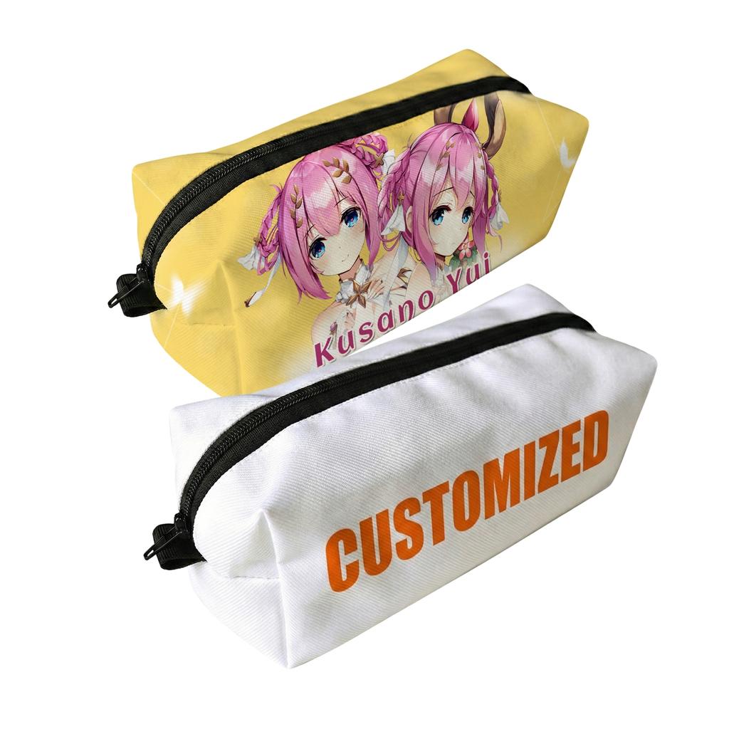 Custom Sublimation Printed Eco-friendly Nylon Zipper Closure Large Capacity Cosmetic Bag Makeup Pouch Travel Gift OEM Supplier