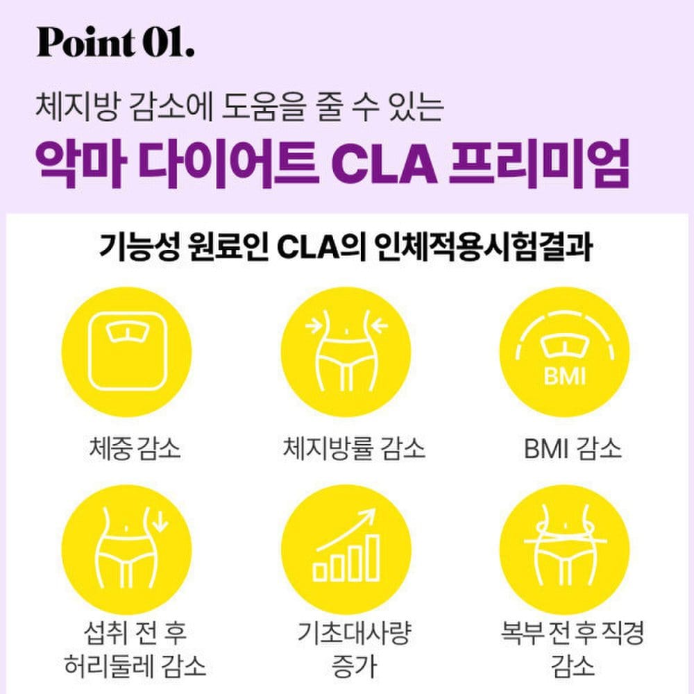 DEVIL DIET CLA Conjugated Linoleic Acid Premium 1 Bottle 1 Month