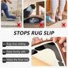 Dual Sided Washable Removable Rug Stopper Non Slip Adhesive Prevent Curl for Hardwood Floors Grip Carpet Corners