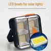 USB Rechargeable Solar LED Spotlight: Portable Outdoor Camping & Emergency Lamp