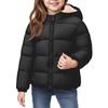 Kids' Pocket Coat - Solid Color Short Cotton Jacket