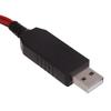 6V 2in1 C LR14 Battery Eliminators USB Powered Cable for Electronic Toy Flashlight Clock Christmas Strips Light