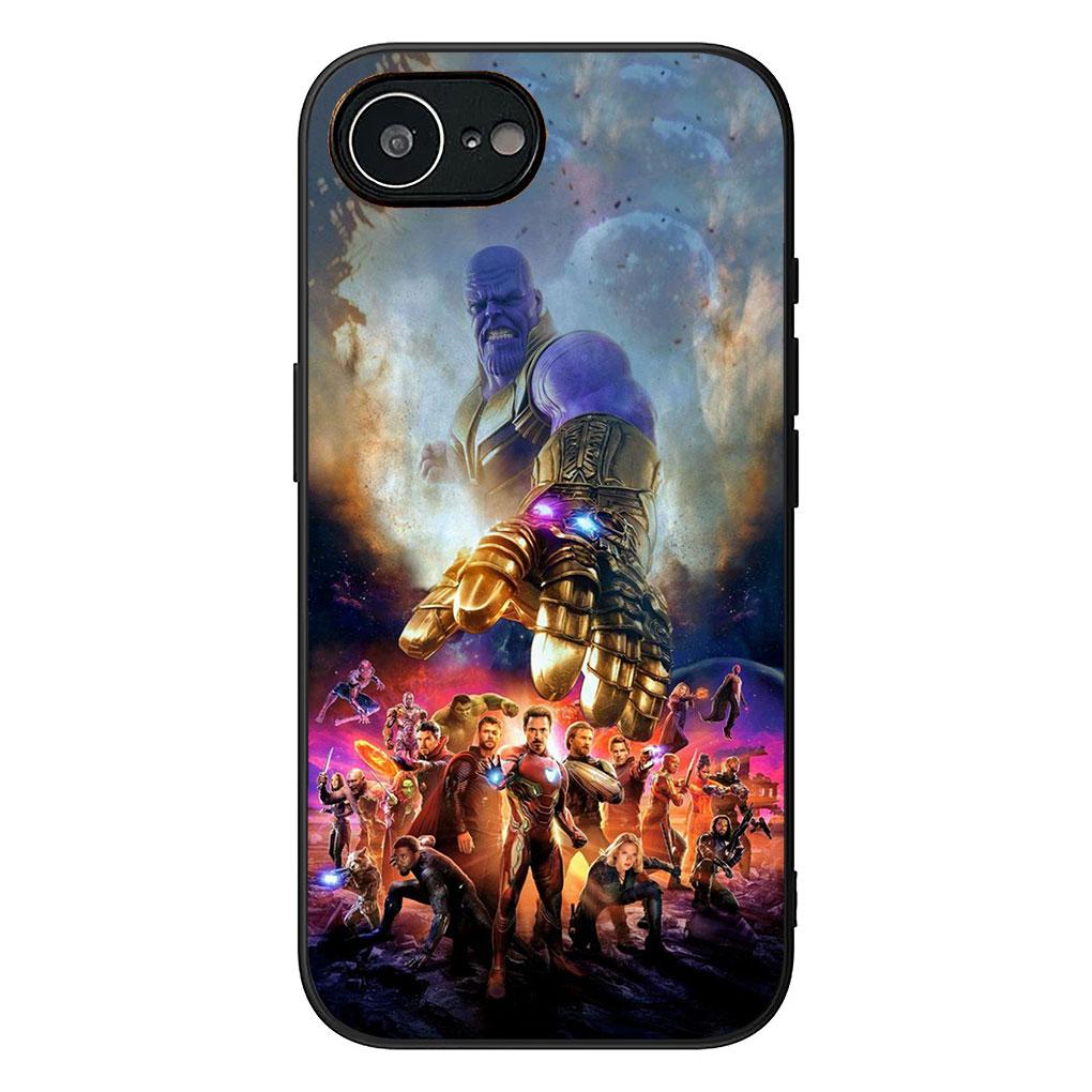 Soft Phone Cover for Xiaomi Redmi 15 9A 9C NFC 7A 9T Note 9 8 7 8T 15c A5 Case Superheroes Marvels Iron Man Avengers Casing