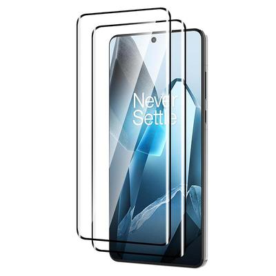 Gehärtetes Glas 3D Gekrümmte Oberfläche Randkleber Displayschutzfolie für OnePlus 12 / 13 / 12R, 1 + 12 13 12R