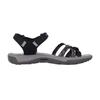 Womens/Ladies Salina Cross Strap Leather Walking Sandals