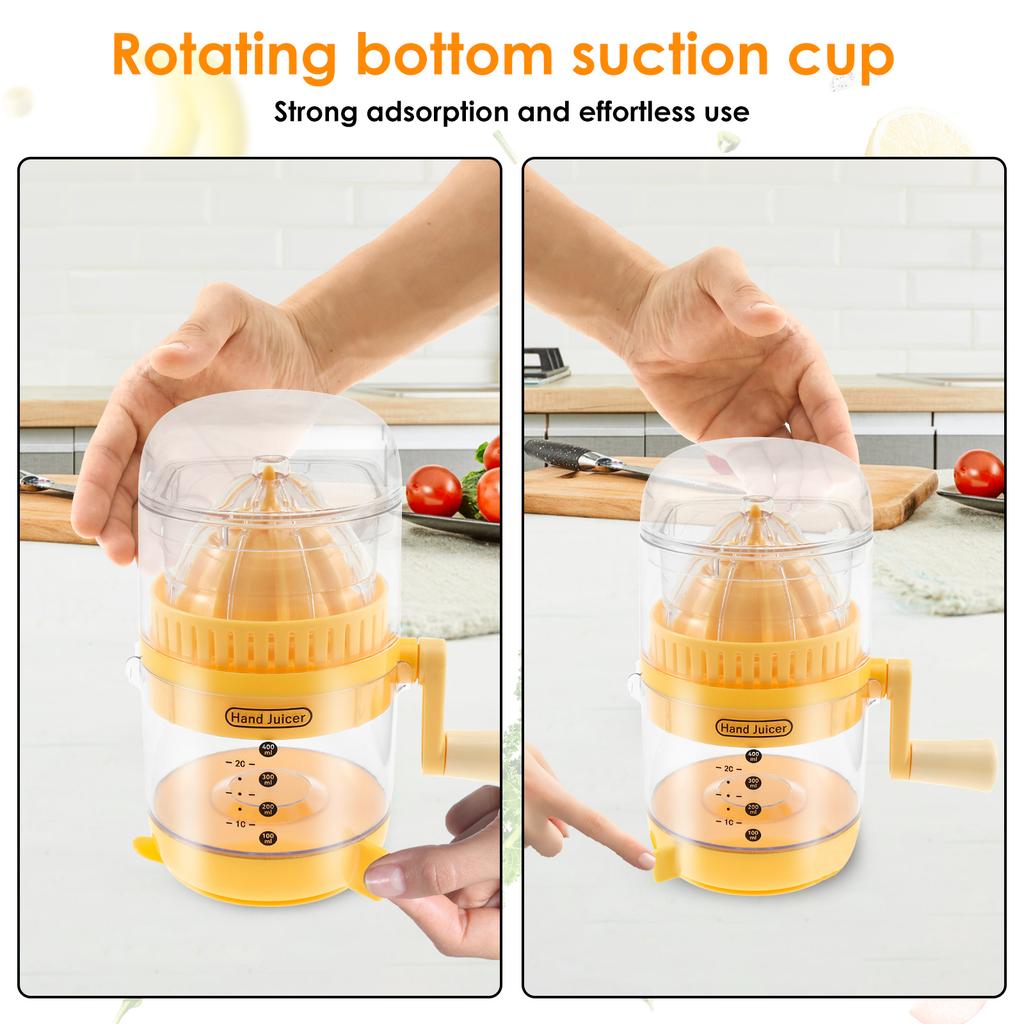 Manual Lemon Juicer Hand Crank Juice Extractor  Juicer Scale Lemon Orange Juice DIY Kitchen Juice Tool Essentials Accessories