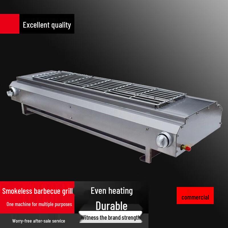 Commercial Gas BBQ Grill with Electronic Ignition
