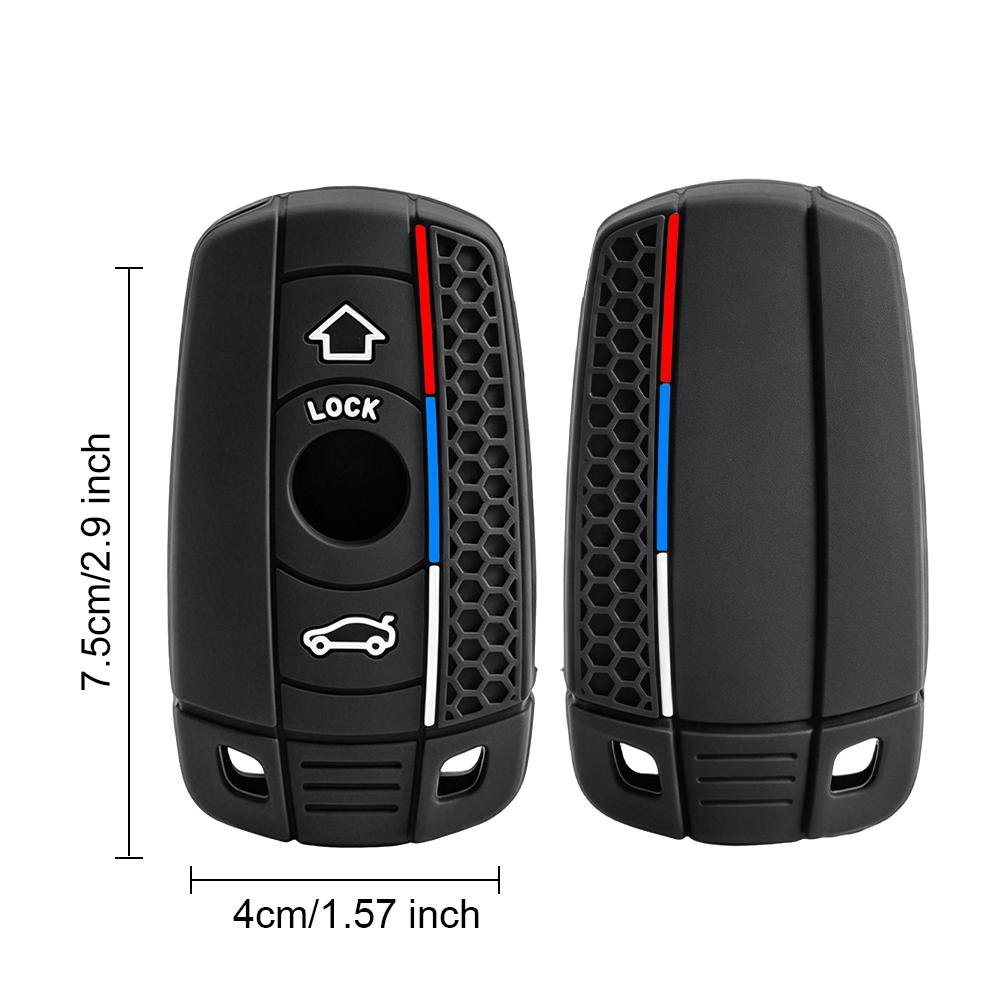 New Smart Silicone Car Key Case Cover Fob For Bmw E60 E61 E70 E81 E87 E90 E91 E92 X1 X5 X3 1 3 5 6 Series Z4 Protector Shell