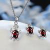 Elegant Turtle Necklace and Earring Set with Full Diamond Design