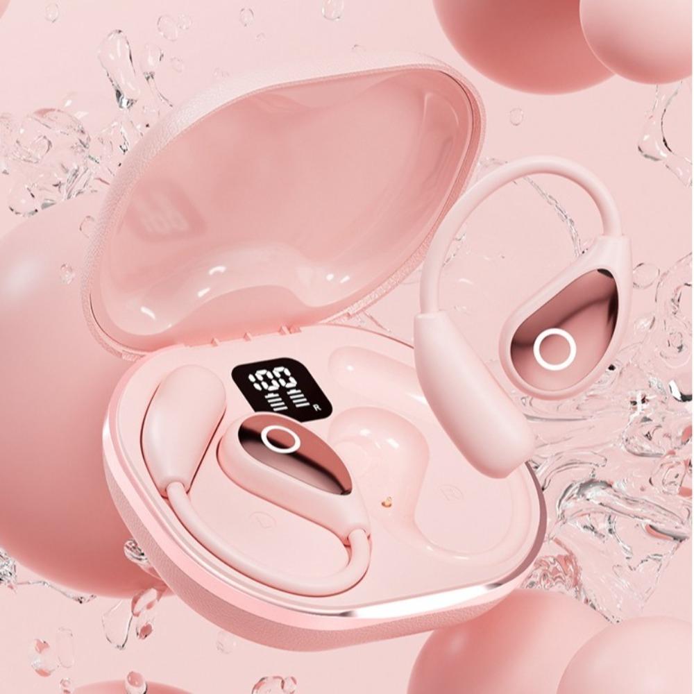 Hanging Ear Type Wireless Bluetooth Earphones Stereo Sports Earphones Game Earbuds  Universal