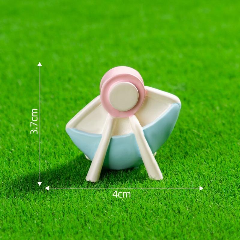 Micro-landscape Ferris Wheel Roller Coaster Amusement Park Cake Baking DecorationsBlind Bag Accessories Small Ornaments