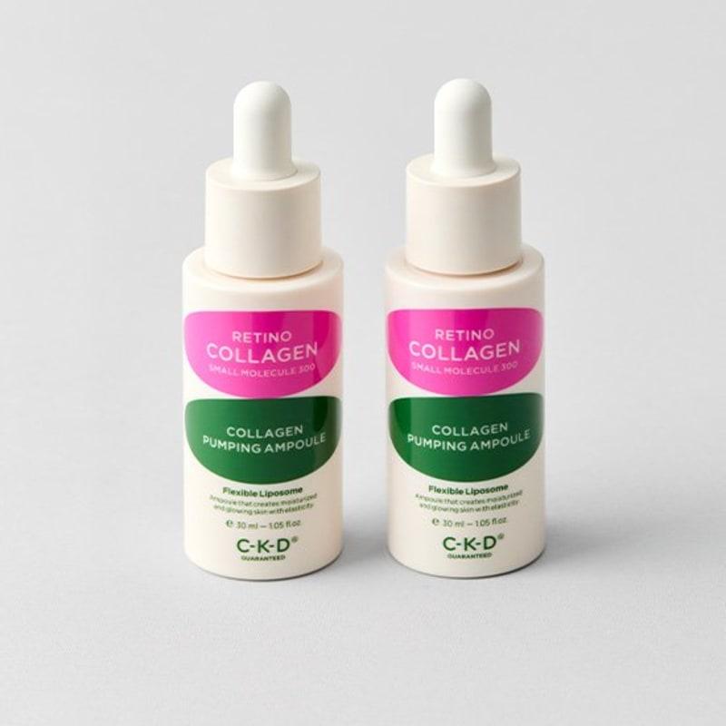 [CKD] Chong Kun Dang Health Retino Collagen Low Molecular 300 Pumping Ampoule 30mL Duo Set