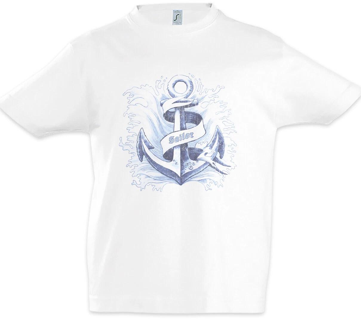 Anchor III Boys kids boys T-Shirt Sports Sailing Sailboat Sailor Skipper Anchor Sailor 160