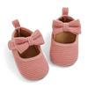 Spring Autumn Baby Girls Cotton Shoes Toddlers Prewalkers Cute Bow Shoes Infant Soft Bottom First Walkers 0-1Y