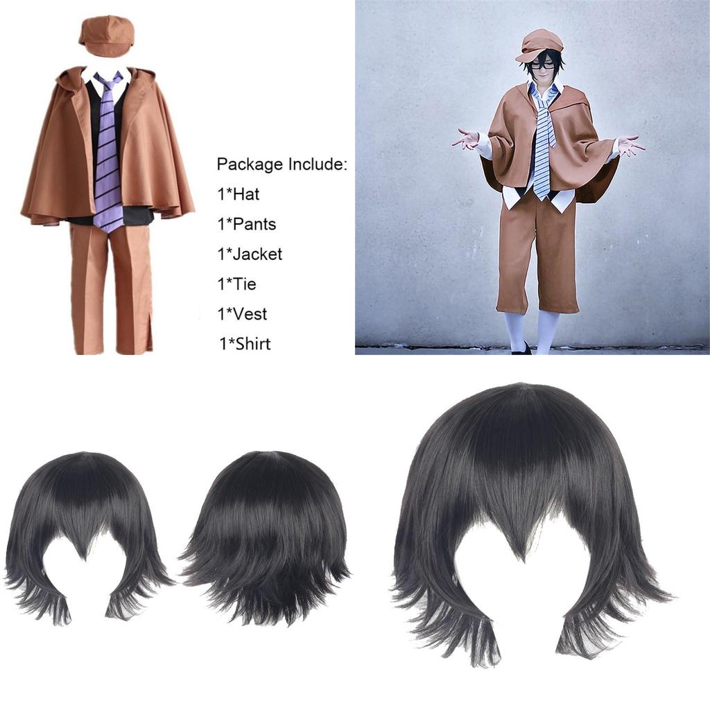 Bungo Stray Dogs Ranpo Edogawa Detektivuniform Cosplay Kostüm Mit Exquisiter Verarbeitung