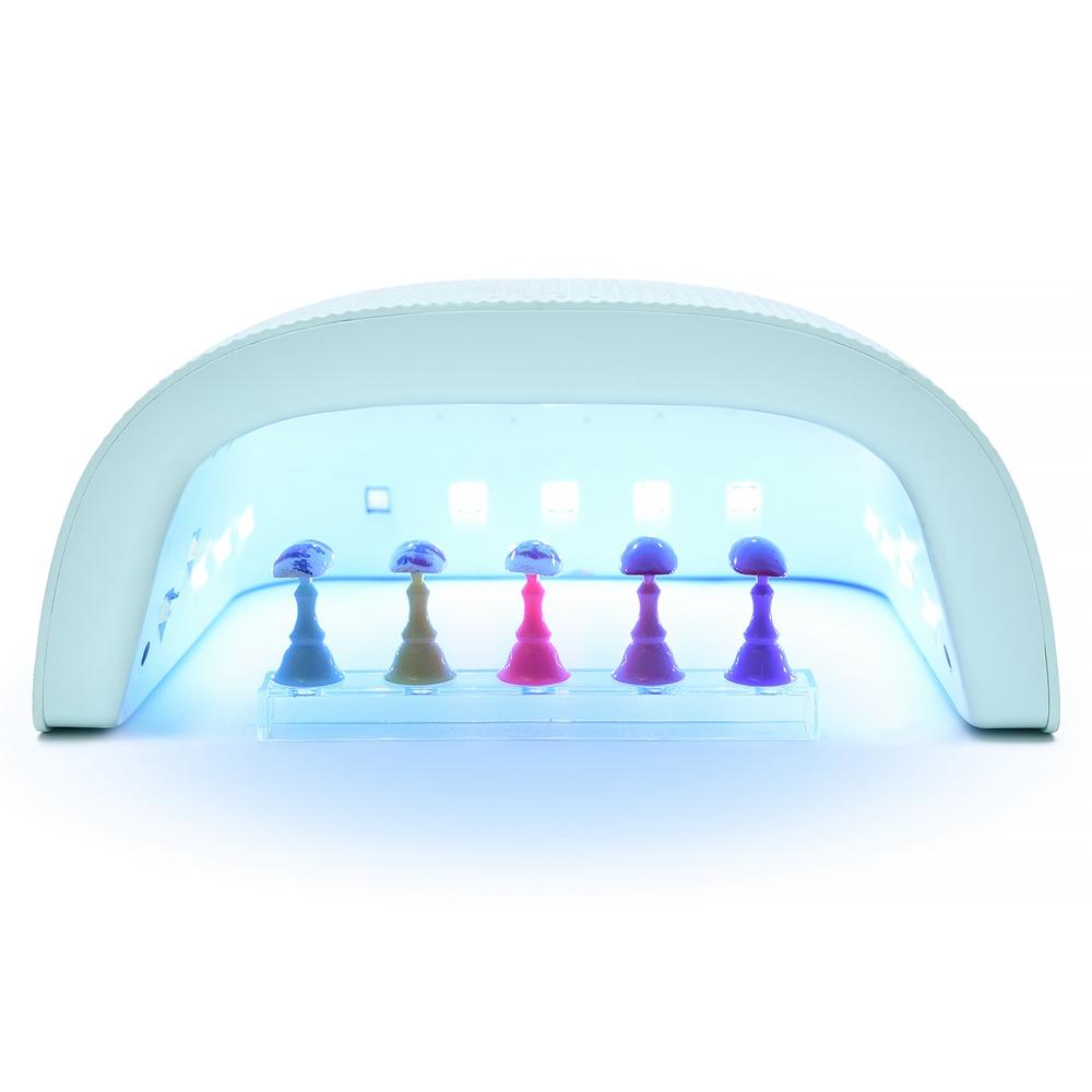 5 Stück/Packung Schach Magnetischer Nagelhalter Set Gel Lack Präsentationsständer Werkzeuge Falschnagelspitze Übungs-Präsentationsständer Nagelkunst-Übung