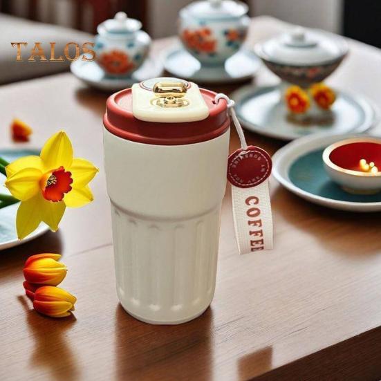 Smart Thermal Cup with LCD Display 450ml Stainless Steel Coffee Mug Hot And Cold Drink Cup Insulated Intelligent Drinkware