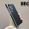 For Magsafe Magnetic Wireless Charging Luxury Solid Color Leather Bumper Phone Case For Samsung S25 Ultra S23 S22 S24 Ultra Plus
