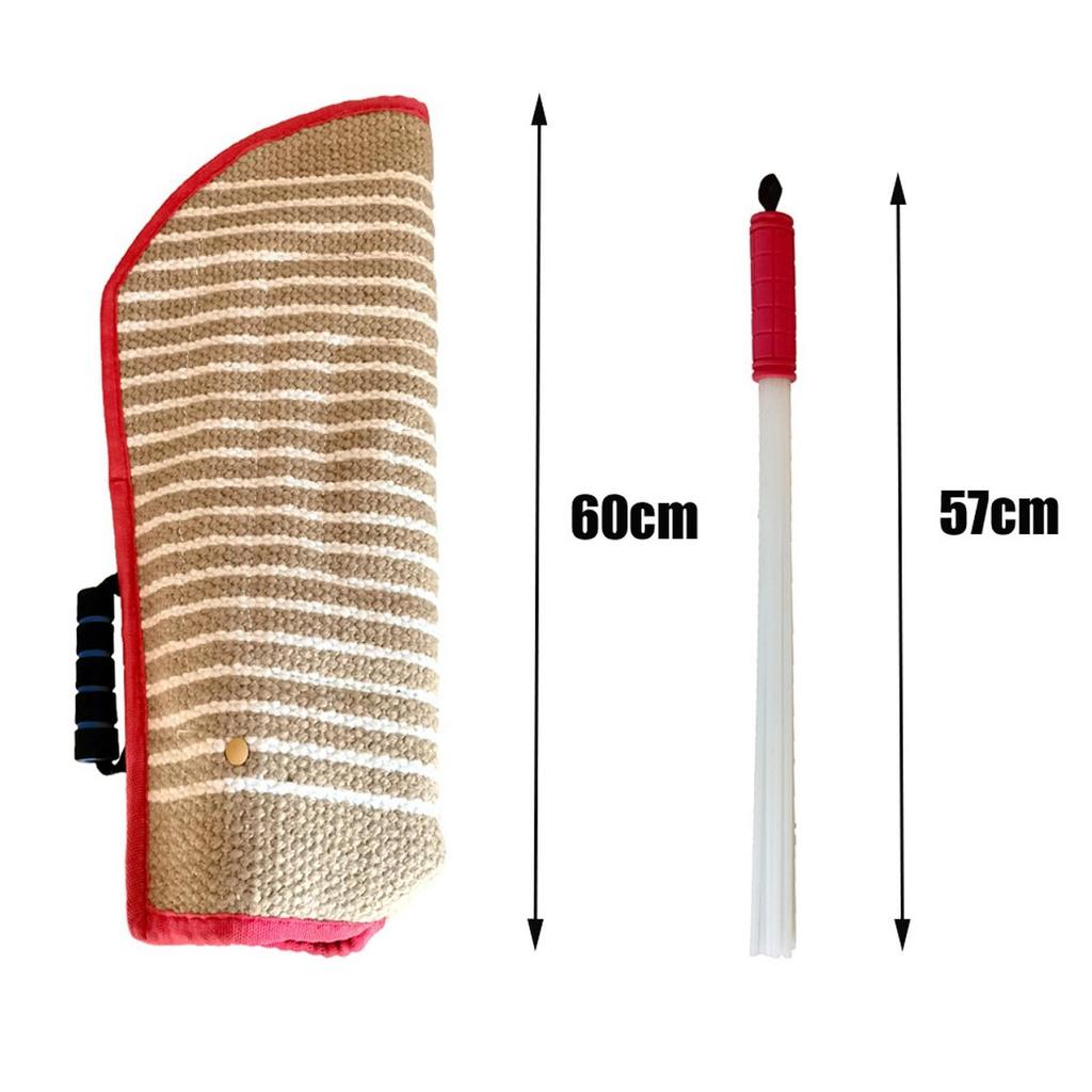 Dog Bite Sleeve Agility Trainer Training Equipment Dog Bite Pillow Tug Toy for Fetching Puppy Playing Tug of War Outdoor