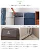 Heiwa Kougyou Trash Can Stacking Trash Can Wide 45L Made in Japan Cool Gray