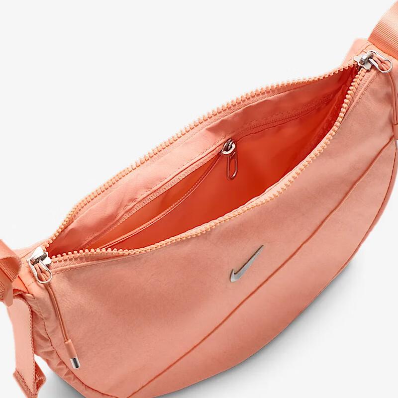 Nike Shoulder Bag, Sport Bag, Crossbody Bag, Casual Bag, Apricot, One Size