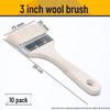 Traceless Soft Lamb Wool and Bristle Brush for Baking, Paint Coating, and Barbecue