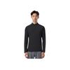 Anta Champion All-Weather Series Stand Collar Pullover Solid Color Comfortable Versatile Breathable Casual Simple Long Sleeve T-Shirt 152530414-4