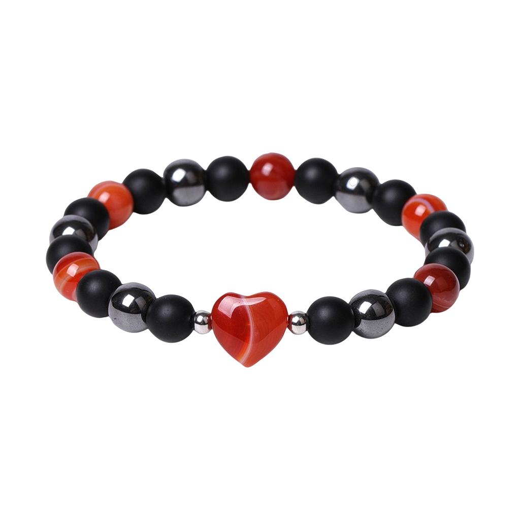 Valentine's Day Girl Gift Retro  Purple Pearl Bracelet 1 Pc Couple Jewelry