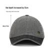 Retro Washed Distressed Short Brim Baseball Cap - Unisex Sun Protection Hat for Spring/Summer