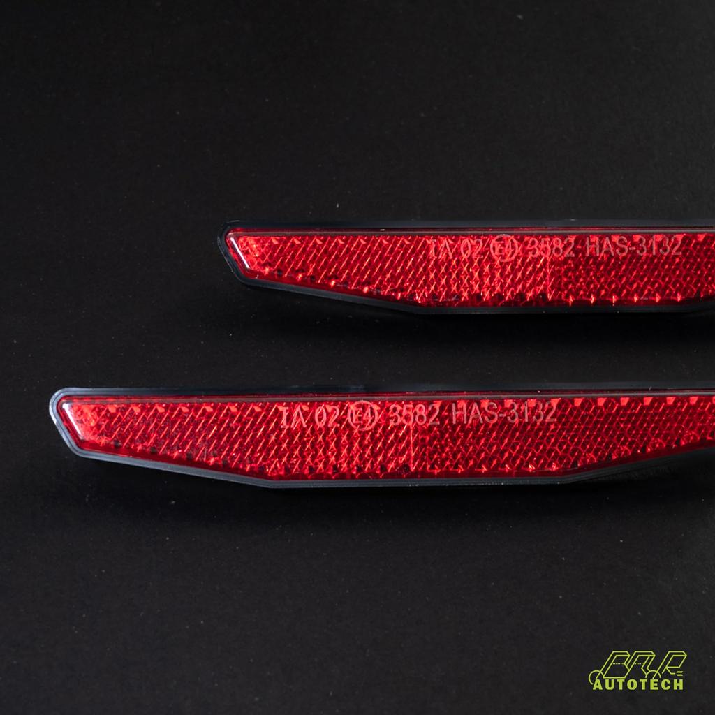 BAR AUTOTECH Reflector Protector Reflector Square Car Bike Bicycle Boat
