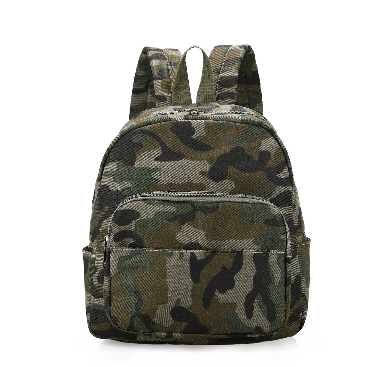 

Fashionable Young Girl School-style Double-shoulder Bag for Outdoor Flash Photography Travel and Casual Use камуфляж зеленый