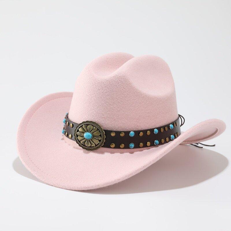 Men's and women's jazz hats, vacation sunscreen, national Tibetan style, European, American and western cowboy hats, travel hats