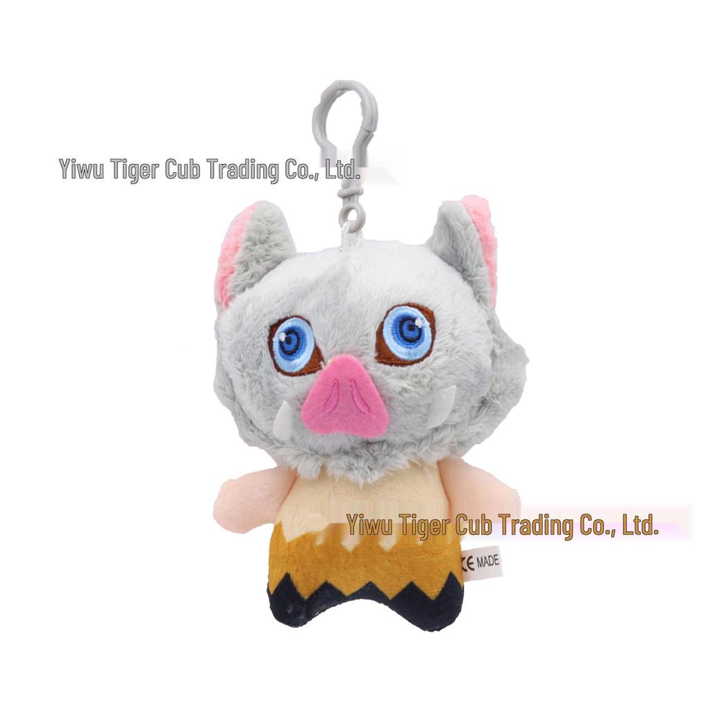 Demon Slayer Plush Toy Set: Tanjiro, Tomioka, Zenitsu, Nezuko Dolls