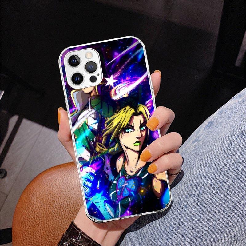 JoJo's Bizarre Adventure Jolyne Cujoh Phone Case For iPhone 17 Air 16 Pro Max 16E 15 + 14 Plus 11 12 13 Mini 7 8 SE Gift Print C