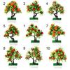 1 Pcs Artificial Flower Simulation Different Shape High Quality Plastic Home Decor Artificial Fruit Tree for Home
