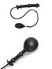 Plug Anale Telescopico Extra Lungo Gonfiabile: Dilatatore in silicone ad inserimento profondo per uomini e donne