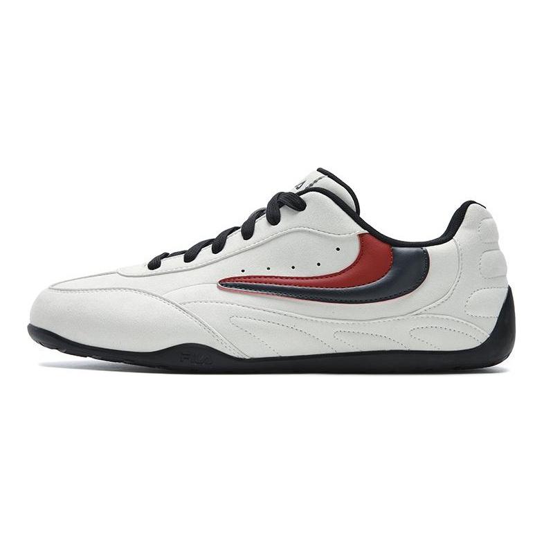 Fila Hyper Fashion Retro Classic Sports Daily Commuting Versatile Lightweight Comfortable Low-Top Casual Shoes Men Sneaker White Gray F12M532168FWO