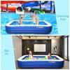 Inflatable Pool, Oversized Thickened Family Swimming Pool  for Adults, Outdoor, Garden, Backyard, Water Party