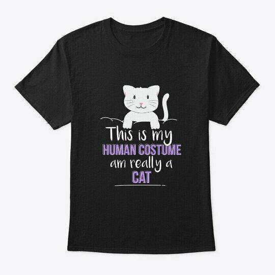 This Is My Human Costume A Really Cat T-Shirt M