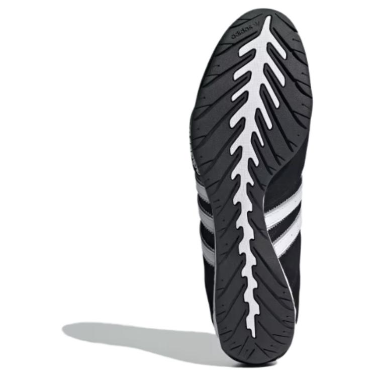 Adidas Originals ADIRACER Abrasion Resistant Low Top Casual Training Running Shoes Unisex Black Sneakers JP7009