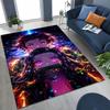 Anime Demon S-Slayer Kamado Nezuko Tanjirou Cartoon Rug for Bedroom Living Room Sofa Home Doormat Decor,Kids Non-slip Floor Mat
