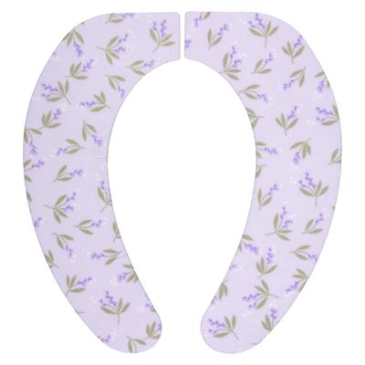 In Sanko Toilet Seat Toilet 1 Lavender [Made Japan, Deodorizing, Washable] Non-slip Cover, Seat, Pair, Violet, Adsorption, KC-54