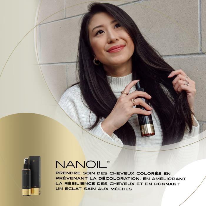 Soin Capillaire Revitalisant À La Soie Liquide Nanoil Liquid Silk Hair Conditioner 125ml - Des Cheveux Lisses, Doux, Sains