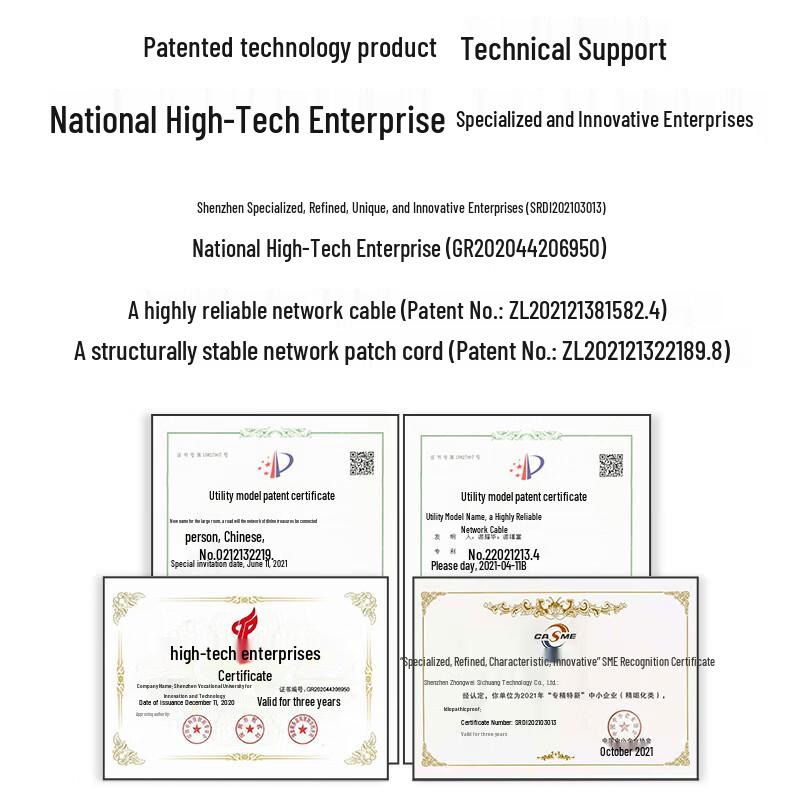 Boyang CAT5e Gigabit Ethernet Patch Cable