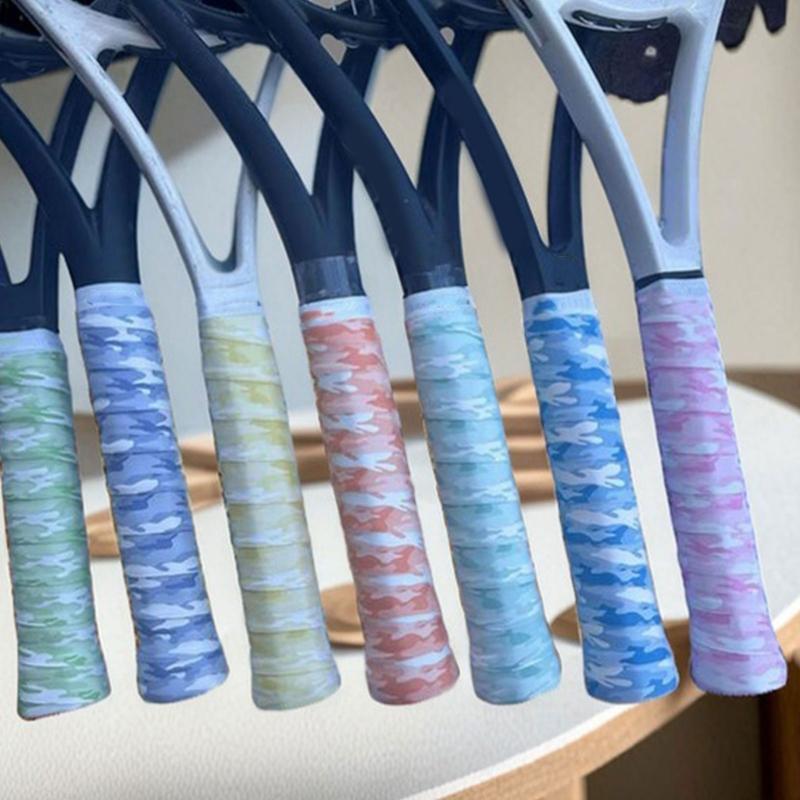 Water Absorbent Adhesive Squash Rackets Grip for Racket Badminton Racket Grip Tape, Racket Wrap Strap Antislip Sweatband
