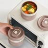 RuHan 304 Stainless Steel Divided Lunch Box Set