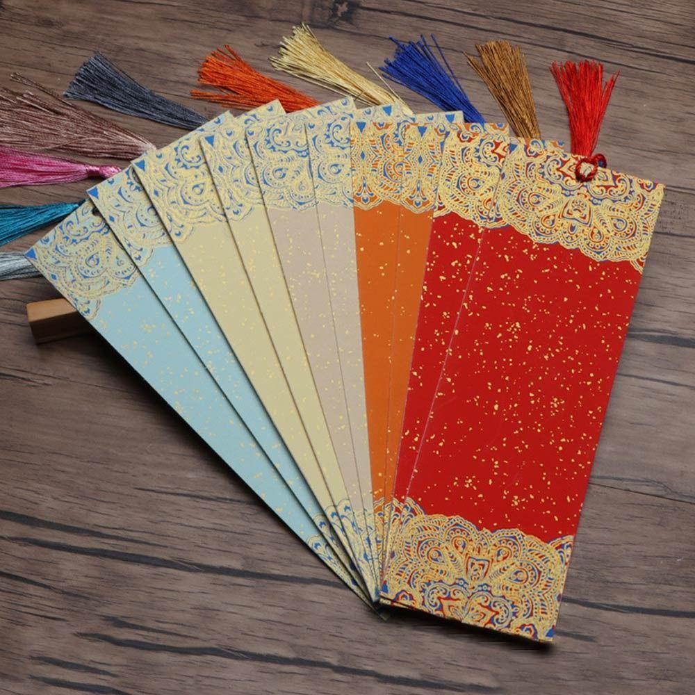 5/10Pcs Hand-painted Book Page Clips Funny Separator Pages Tags Creative Bookmarks
