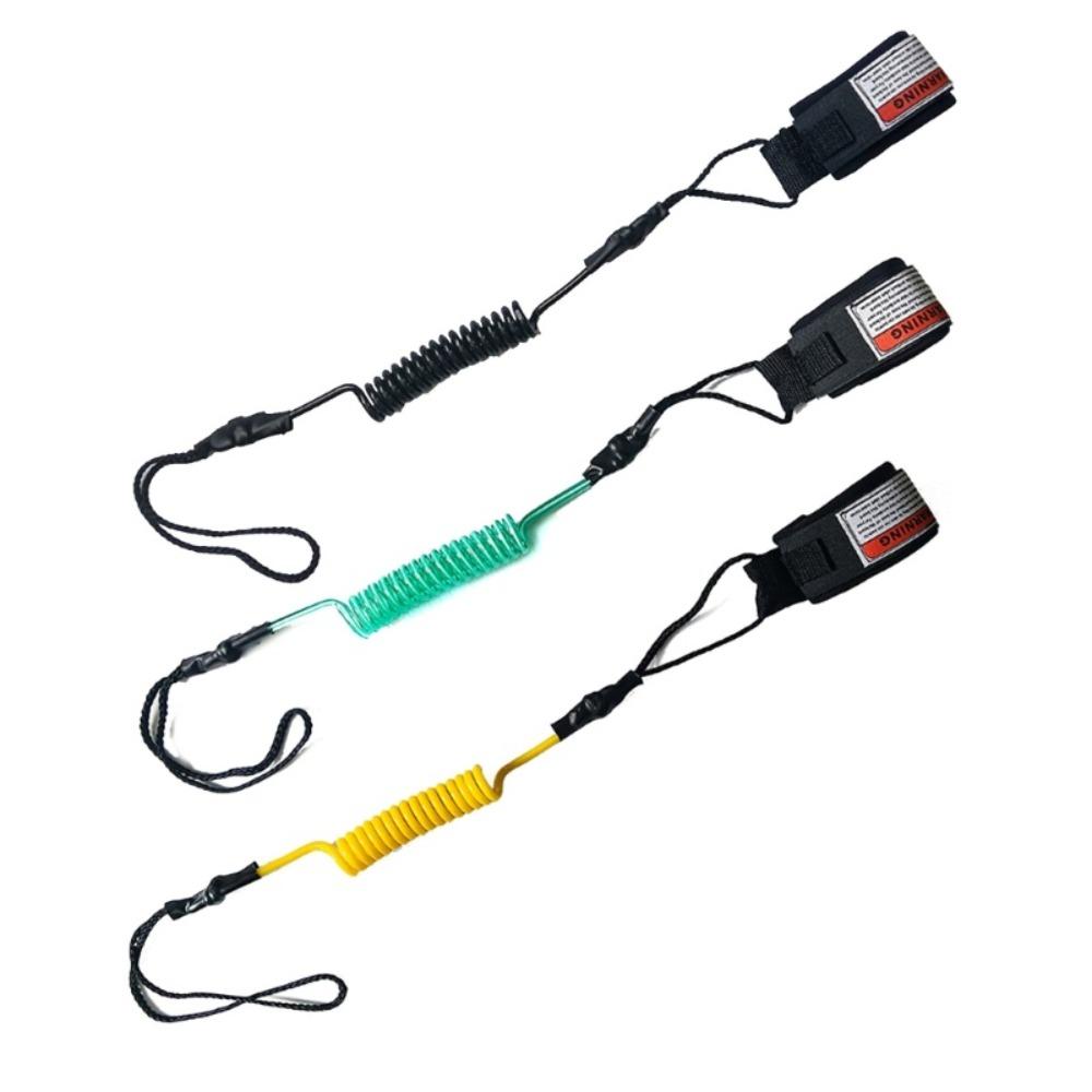 Elastic Surfing Safety Hand Rope TPU Surfboard Leash Leg Rope New Kayak Boat Leash Rope