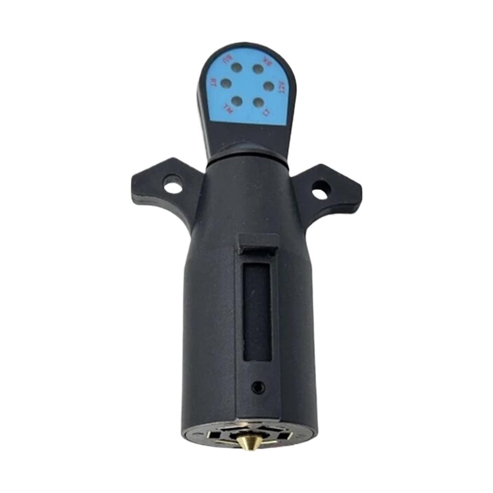 American Standard 7-pin Trailer RV Power Plug Socket Signal Tester American Standard Tail Light Circuit Detector